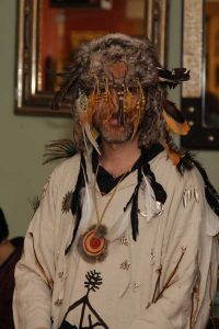 Un ritual shamanic in centrul Bucurestiului